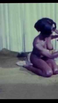 Teatru porno retro erotic - ședință foto în călduri