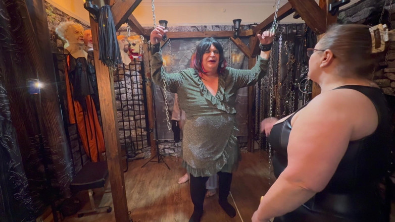 Aaexperinces trans: Part 1:- Punishment Session for Stephanie for Not Sucking Enough Cock...