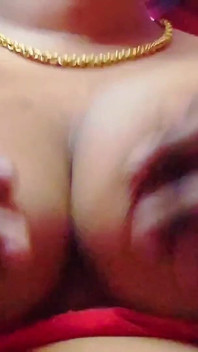Homely Aunty Seduced Her Boyfriend With Her Boobs