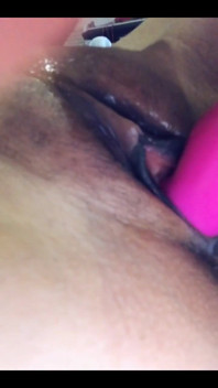 I Was Alone so Decided to Treat My Pussy by My Fav Toy