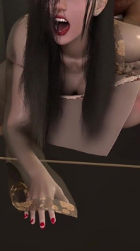 3D BBW Hot Asian Slut Naked Her Huge Ass Got Fucked