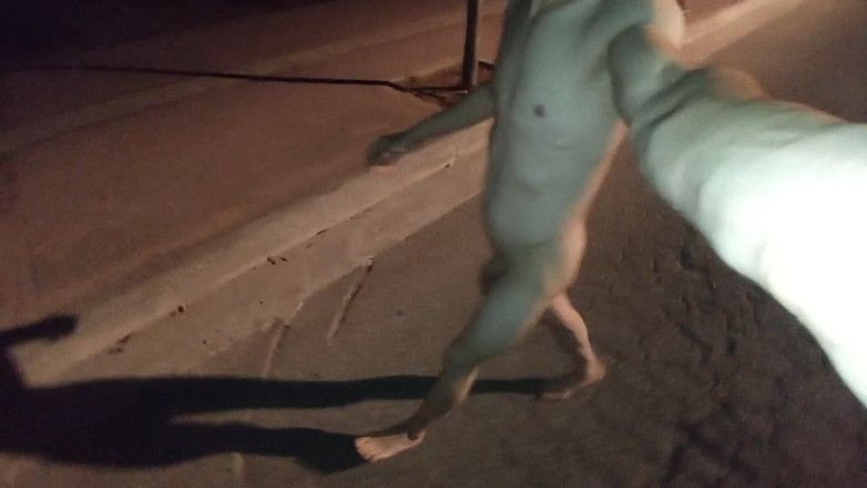 Dan Eagle: Walking Totally Naked on the Street
