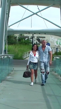 My Sexy Horny Girlfriend Likes to Have Her Hot Hairy Pussy Fucked by My Big Cock Outdoors and in the Woods