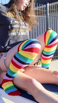 Big Butt College Nerd Girl Con La Gonna Viene Scopata All'aperto