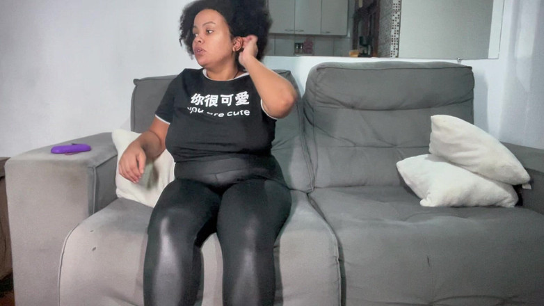 Cutiepiie Chubby: P pârțuri colanți strălucitori nebuni pe fiul vitreg