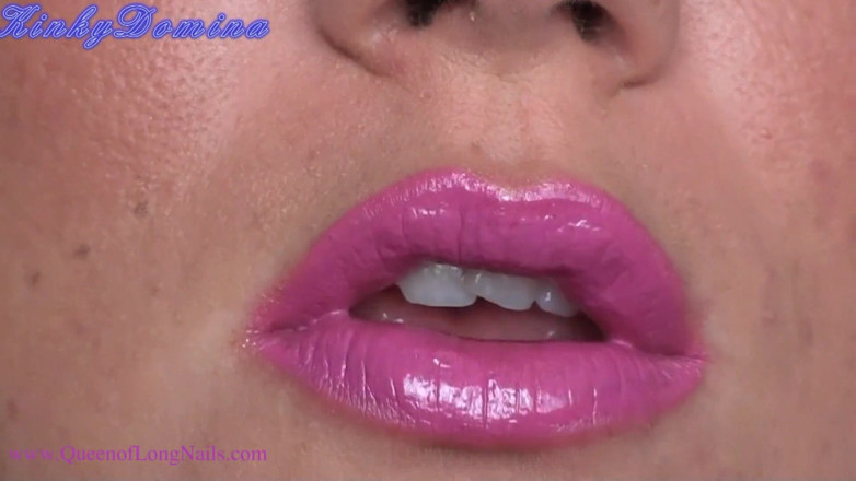 KinkyDomina: Sexy růžové rty JOI