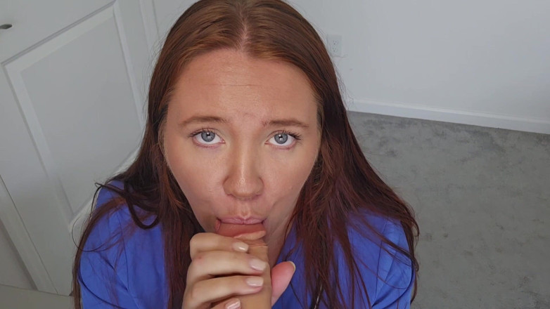 Annabelle Rogers: Sexy Homewrecking Nurse Reluctantly Fucks Married Doctor POV