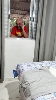 Chơi khăm vợ bịt mắt... Cuckold gọi hàng xóm tham gia.