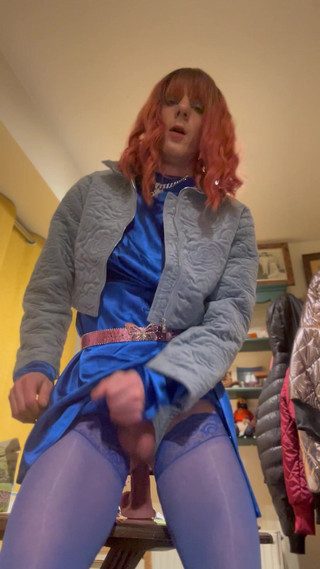 Jessica silk: Jess Silk yapay penise biniyor