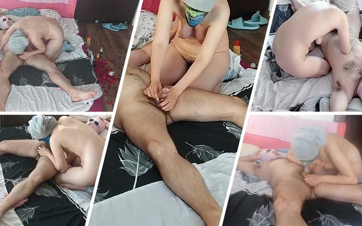 Mirsur: Thổi kèn với người vợ nghiệp dư, âm hộ đầy lông, cặp...