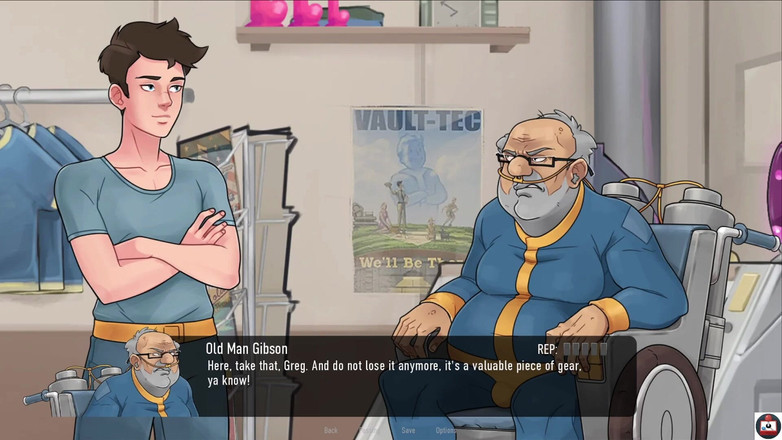 Joystick Cinema: Deep Vault 69 - (pt 02) - Dia membuang seluar dalamnya pada saya