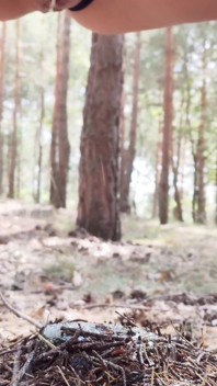 Piss in Forest