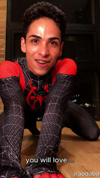 Suit Spiderman and Poses
