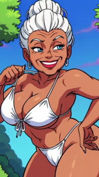 Ai Hot Zralé Bikiny Nature Tease
