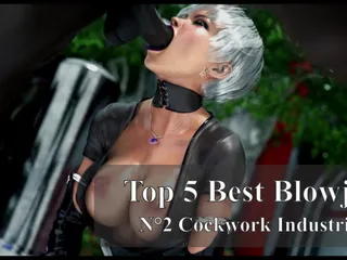 Cumming Gaming: Top 5 best blowjob in video games compilation ep.1