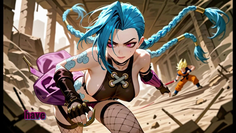 PrivateTouchTapes: 손오공과 섹스하는 거유 징크스 - 패러디 이아