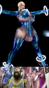 Samus Cums in Her Tight Skin Suit so Much, She Made Herself Into a Nice Warm Cummy Condom