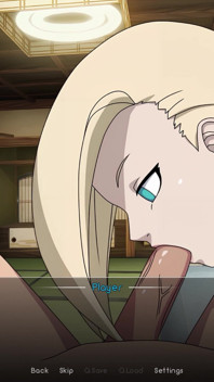 Naruto: Kunoichi Trainer - Slutty 18yo Blonde Teen Ino Yamanaka Triple Penetration Gangbang. All Holes Creampied