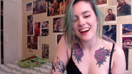 Stacy Moon: Cumming again and again because of the vibrotoy inside me