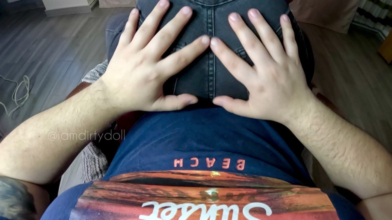 iamdirtydoll: Punto di vista scoreggia nel tuo grembo in jeans