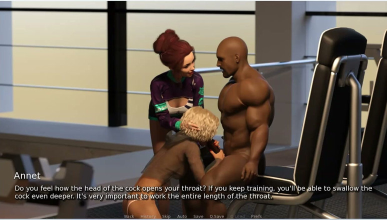 XXX Games Bunk: Soția mea sexy - joc de roluri - Soția îl suge pe antrenorul...