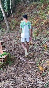 Skinny with a Big Dick Eating a Stranger in the Woods