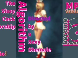 Camp Sissy Boi: The Sissy Cock Worship Algorithm Directed by a Sexy Shemale