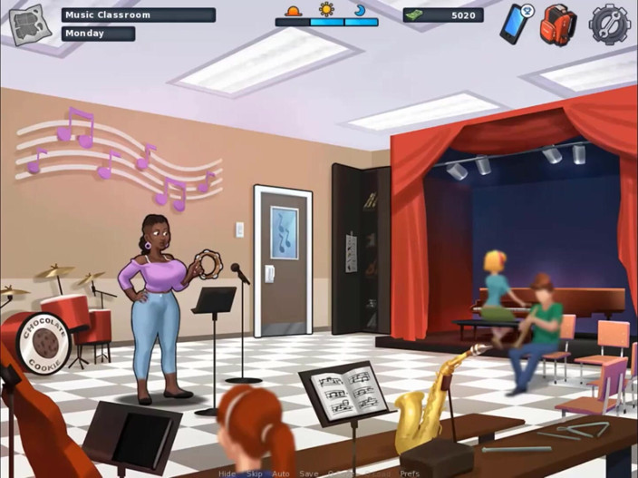 Cartoon Play: Summertime saga part 207 - rockstar