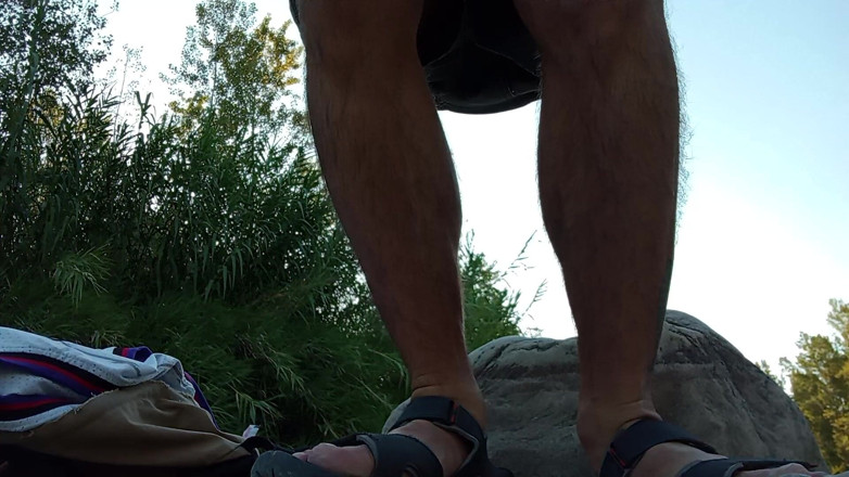Iron19: Risky at the River with People Around