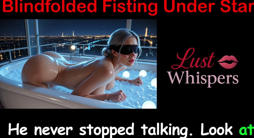 LustWhispers: Blindfolded Fisting Under Stars - English Sex Story
