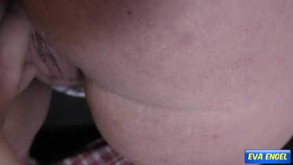 Eva Engel: Naughty neighbor cums in pussy as I clean the straircase