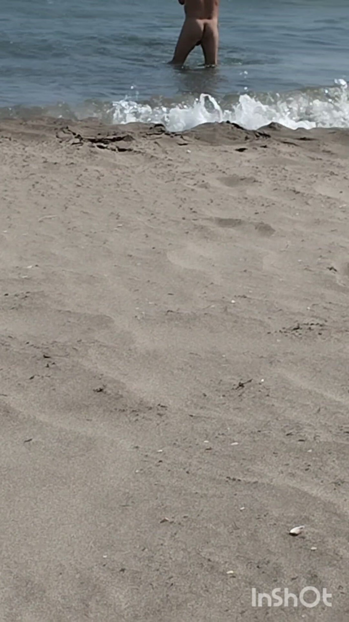 Morbosete000: On the Beach Nude