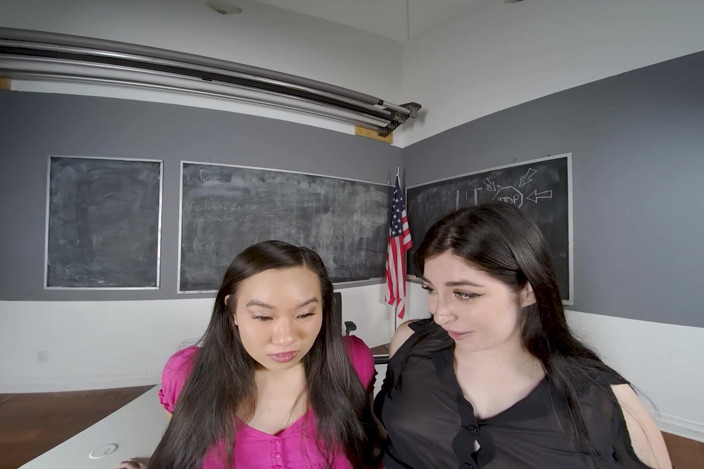 RealHotVR: Hot 18 Yr Old Schoolgirls Want Your 9 Inch Monster Cock