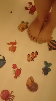 Stepping on My Fishies