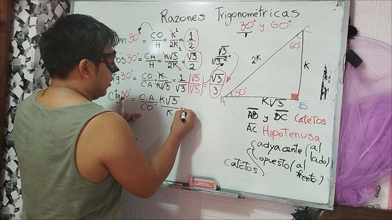 Rosaroja: 15 Trigonometry: 30 Angle - Trigonometric Ratios