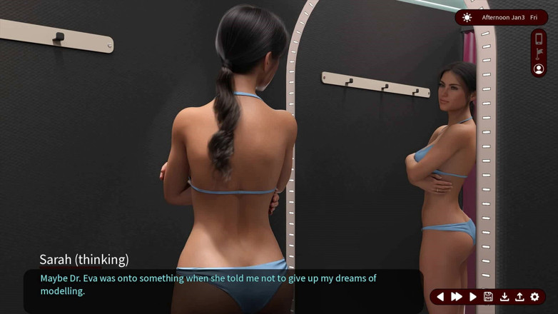 Dirty GamesXxX: Šepoty touhy: Sexy krásná manželka v obchodě s oděvy - epizoda 3