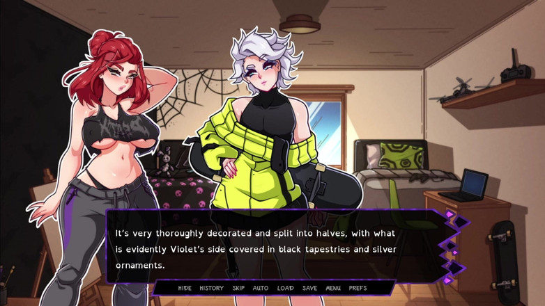 Trans Maaya: 2-24号室 - オーブリー&amp;バイオレット