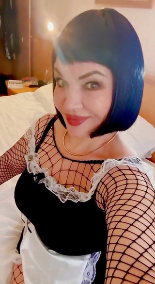 KarmenMilf: A Maid with a Big and Juicy Ass Fucked Herself...