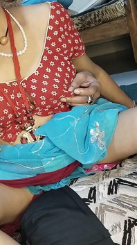 Desi Bhabhi Gorące, cipki i sutek Dotykanie ojczym