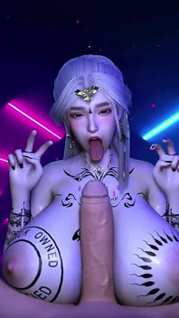 Temptress in Fire: Goddess of Virtual Seduction - 3D Animation Hentai