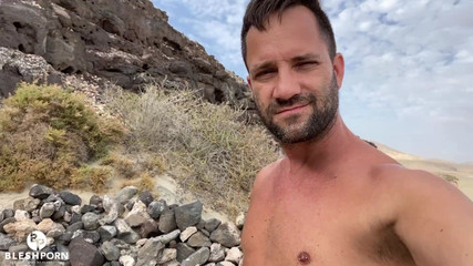 bleshporn: Açık havada Fuerteventura Bleshcouple elle muamele