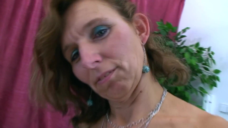 Mature Climax - 100% Mature Videos: Stockinged gilf gets her hairy pussy pounded