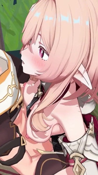 Impact Genshin - Linnea Sex în aer liber cu Aether - animație Hentai 3D