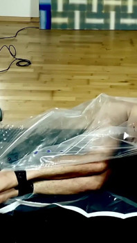 Dominatrix Mistress April - Vacumized and Sealed Slave