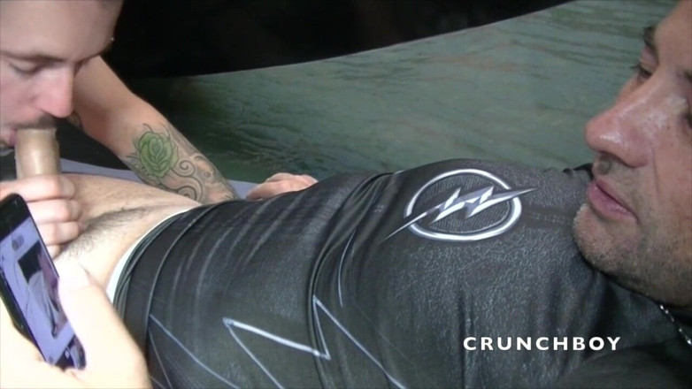 BAREBACK FUCK CLUB: Tia Go fucked bareback in double penetration