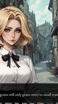 Universitária de Mysteria atualização 5 para continuar