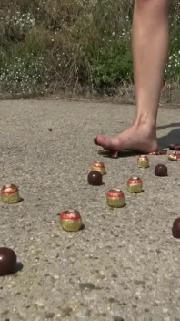Crushing Girl Outdoor Chocolate Soles