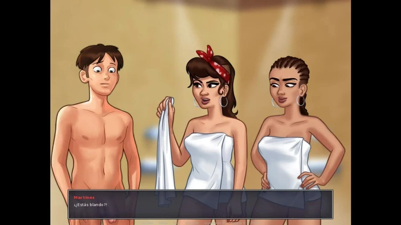 HotSummer117: Summertime Saga Cap 33 - the Showers and Two Girls