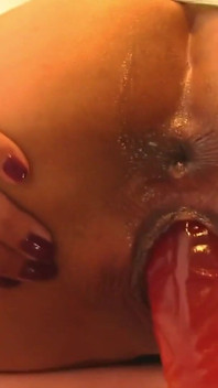 Homemade Fingering My Latina Slut in Her Ass and Pussy