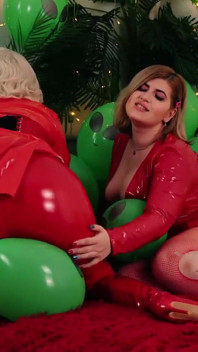 Compilation of Air Ballons Latex Fetish Video